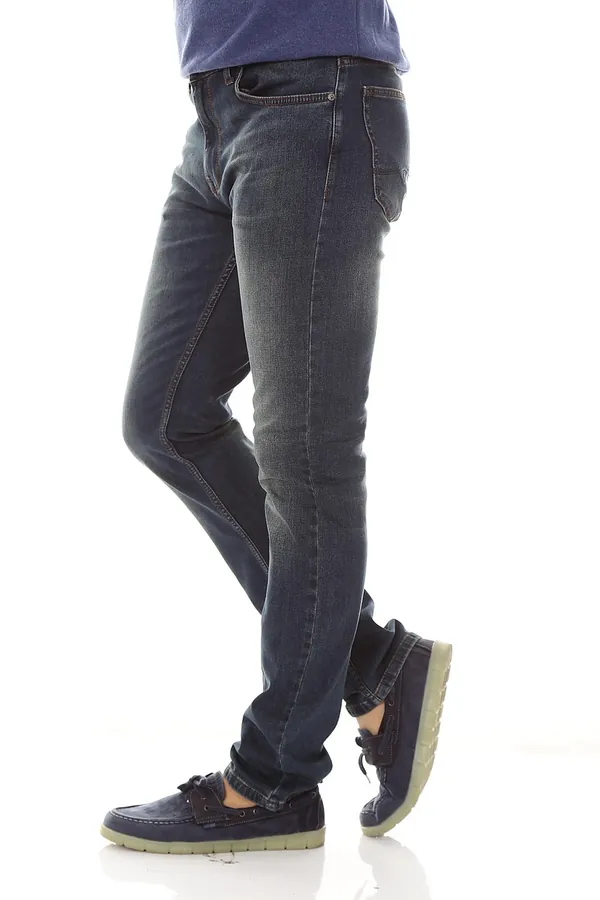 Koyu Lacivert Slim Jean